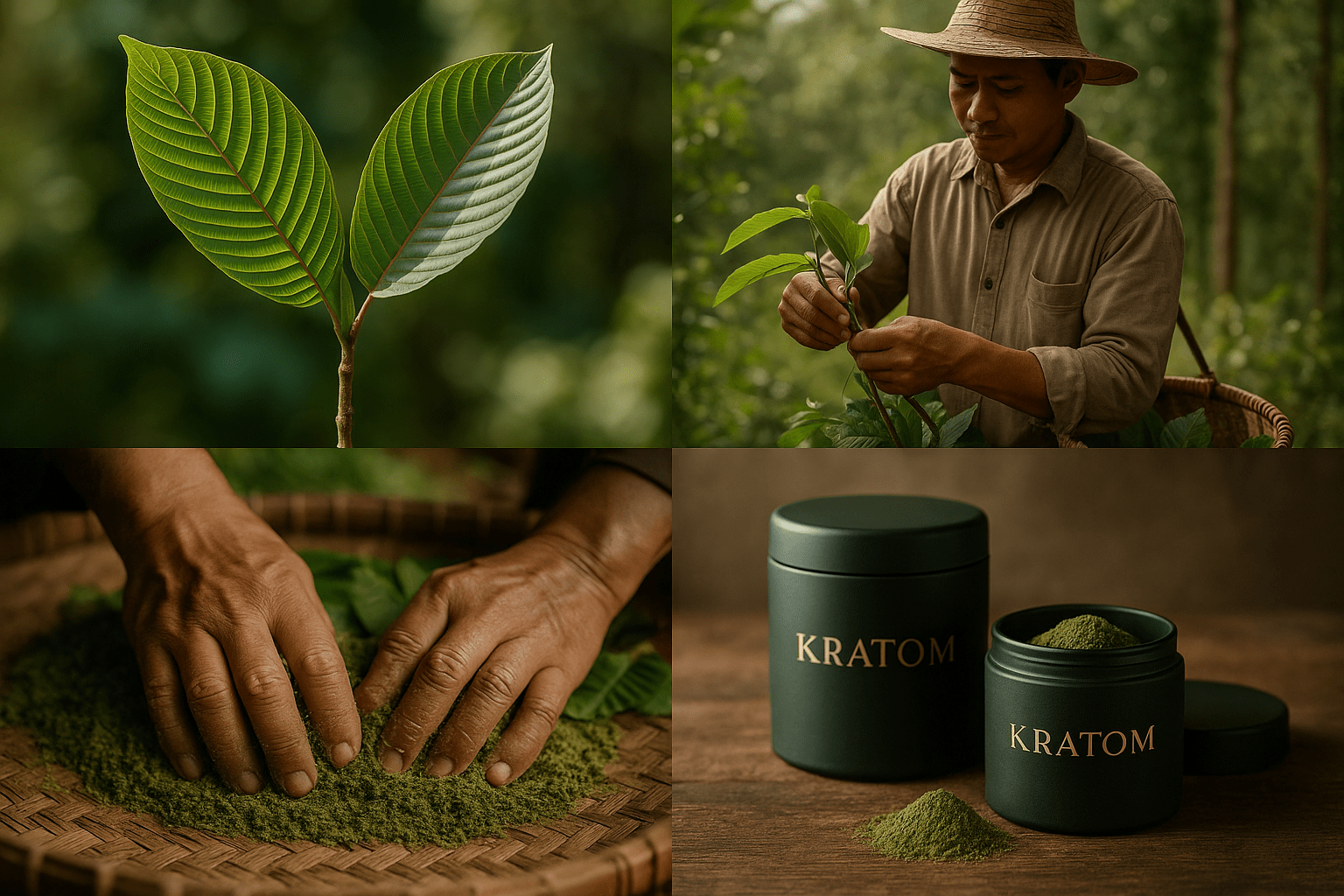 Hochwertige Kratom-Produktion: Vom Baum zur Verpackung - Brain Chill