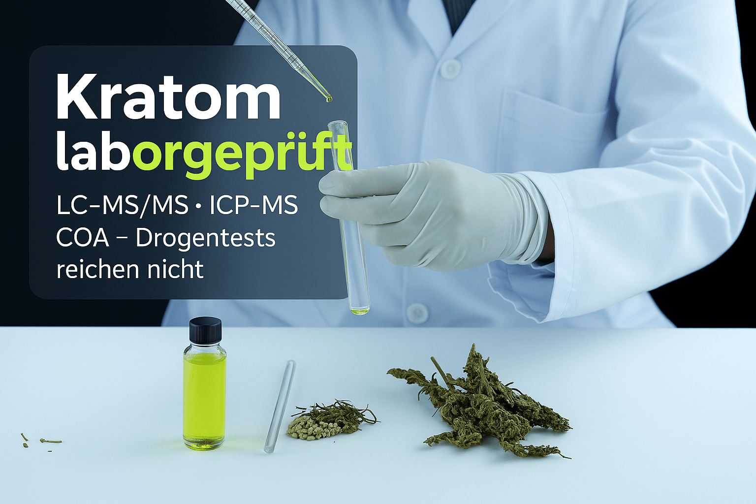 Kratom laborgeprüft: Verborgene Wahrheiten der Labortests - Brain Chill