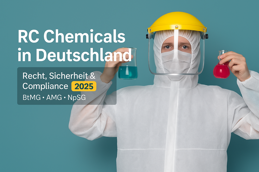 RC Chemicals in Deutschland: Recht, Sicherheit & Compliance-Leitfaden 2025