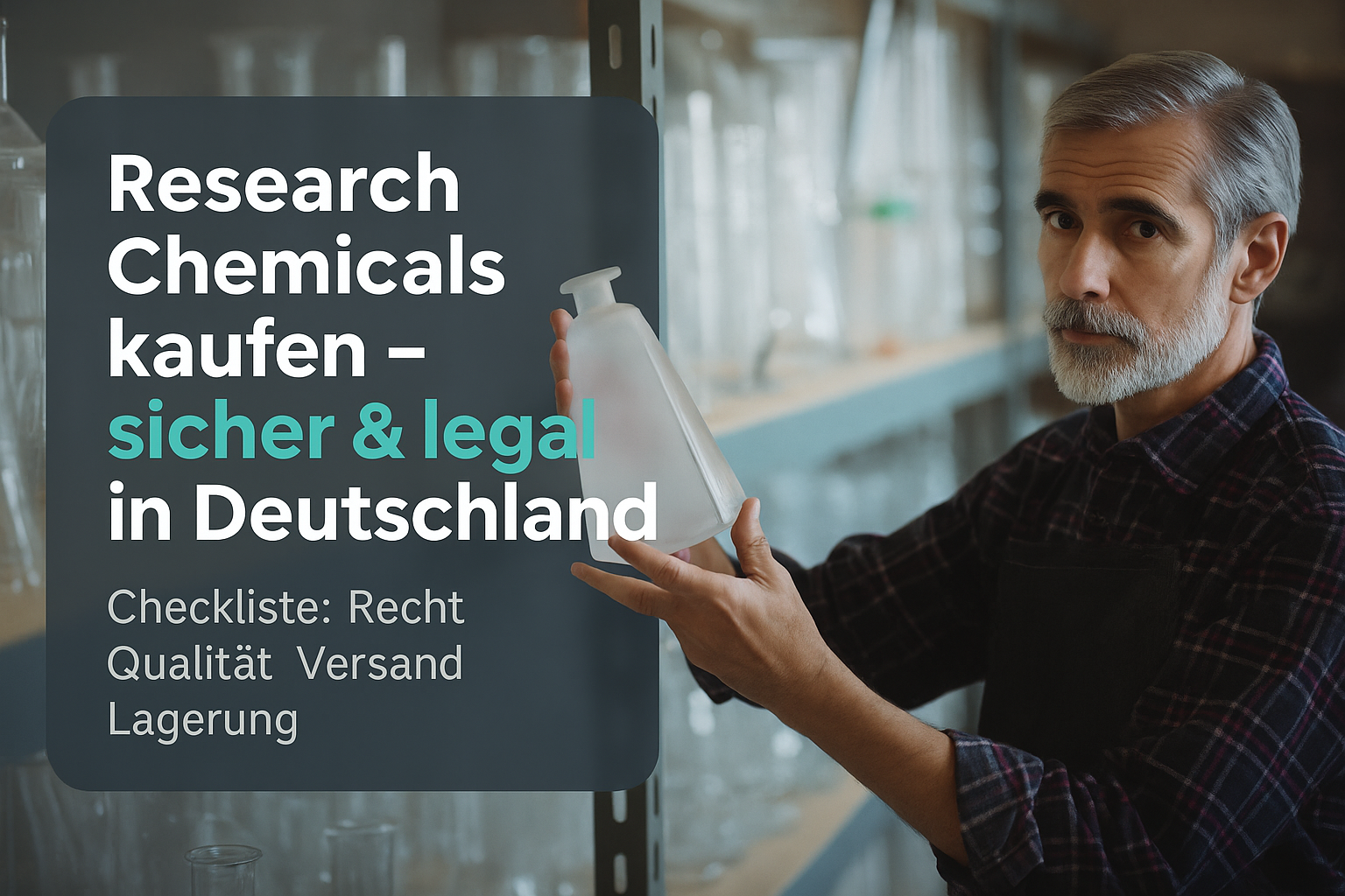 Research Chemicals kaufen: sicher & legal in Deutschland