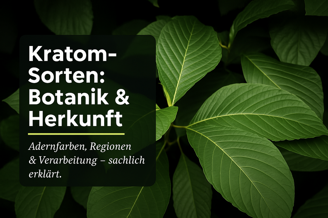Kratom Sorten Unterschiede: Der komplette Botanik- & Herkunfts-Guide
