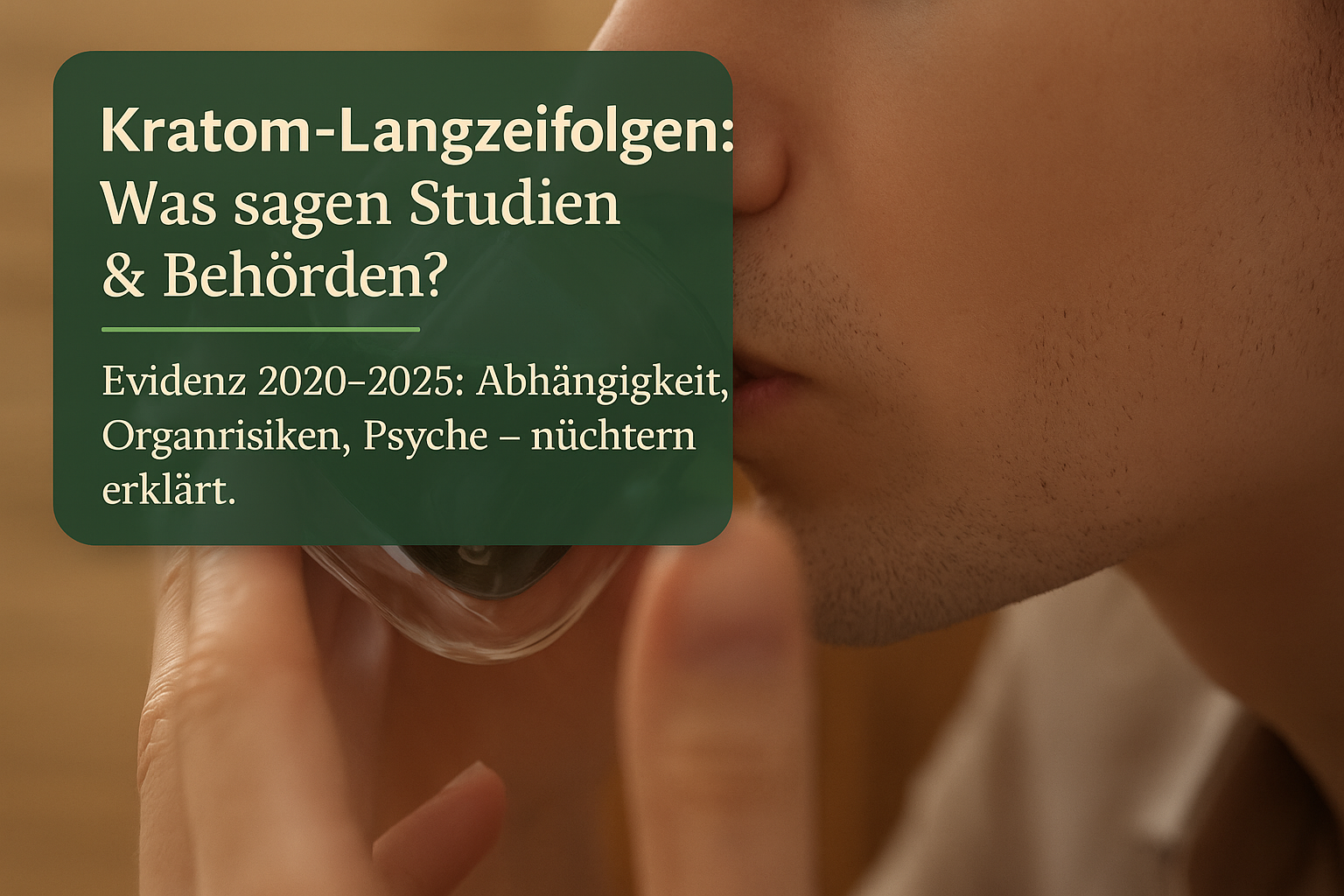 Kratom Langzeitfolgen: Was aktuelle Studien und Behörden berichten