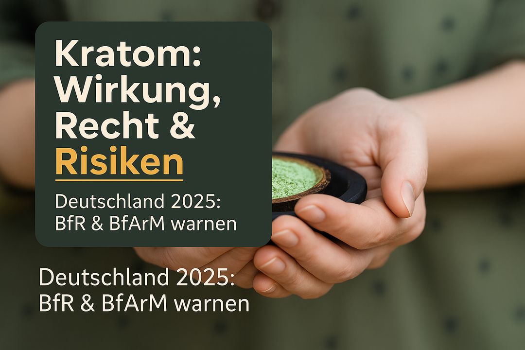 Kratom Wirkung, Recht & Risiken: Was du in Deutschland wissen musst
