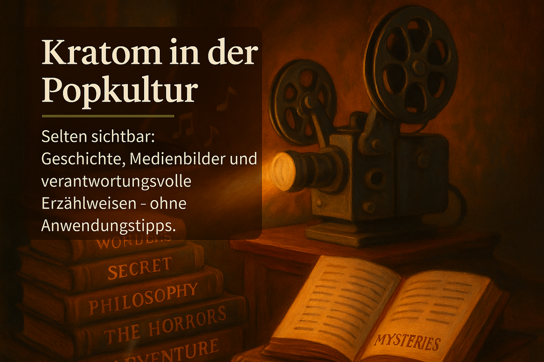 Kratom in der Popkultur: Filme, Bücher, Musik