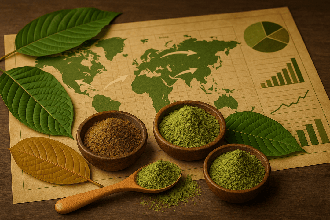 Das globale Panorama von Kratom-Importen: Fakten und Trends - Brain Chill