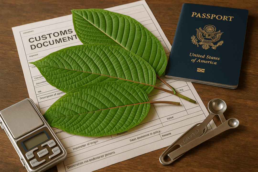 Der rechtliche Rahmen für Kratom-Importe: Zollvorschriften in Deutschland - Brain Chill