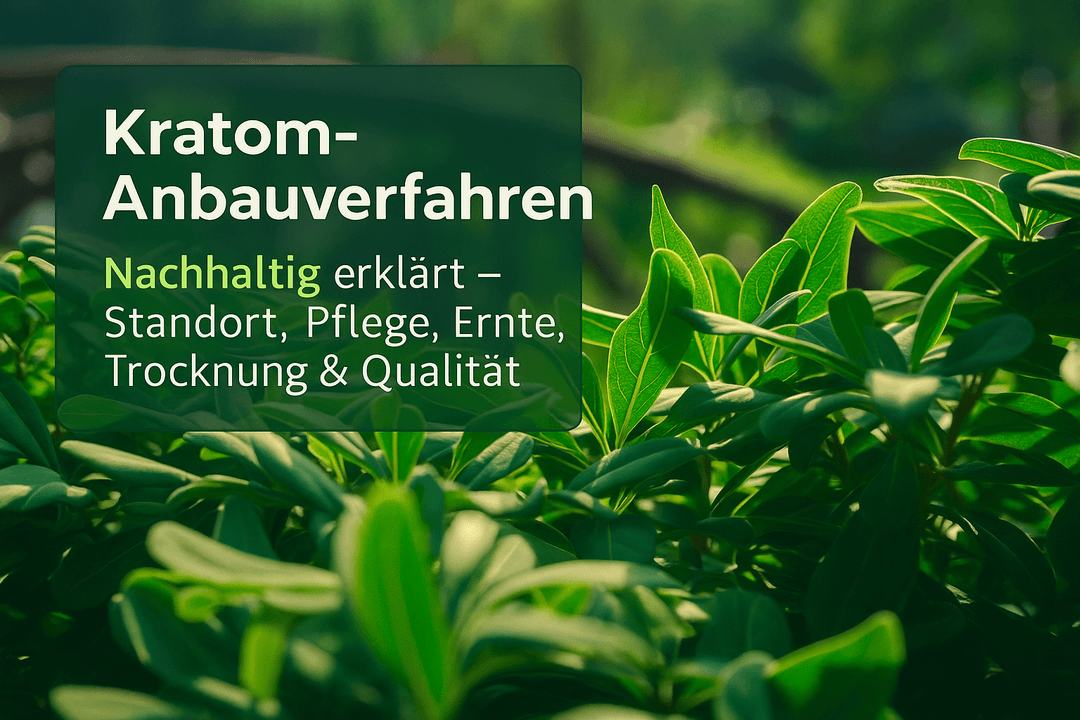 kratom anbauverfahren details: Nachhaltig erklärt - Brain Chill