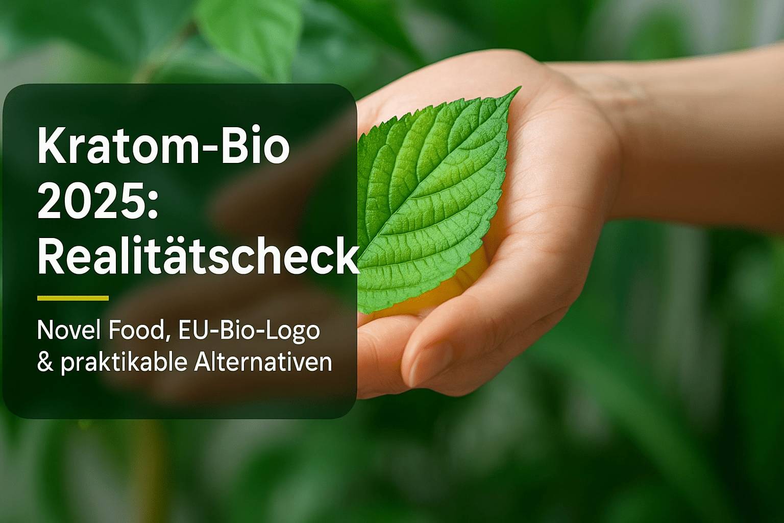 Kratom Bio-Zertifizierung 2025: Realitätscheck, Hürden & praktische Alternativen - Brain Chill