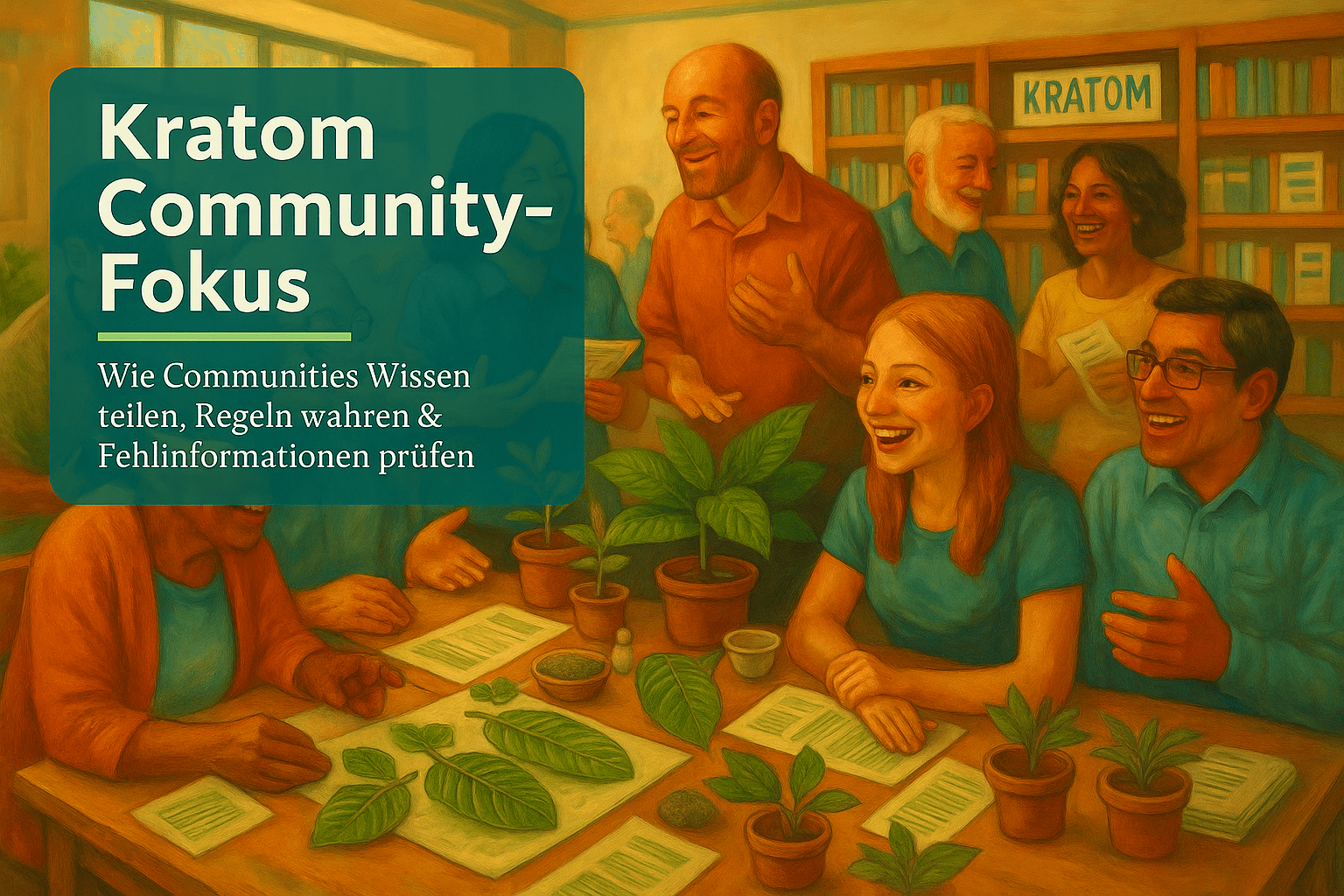 Kratom Community-Fokus: Wie Communities Wissen teilen - Brain Chill