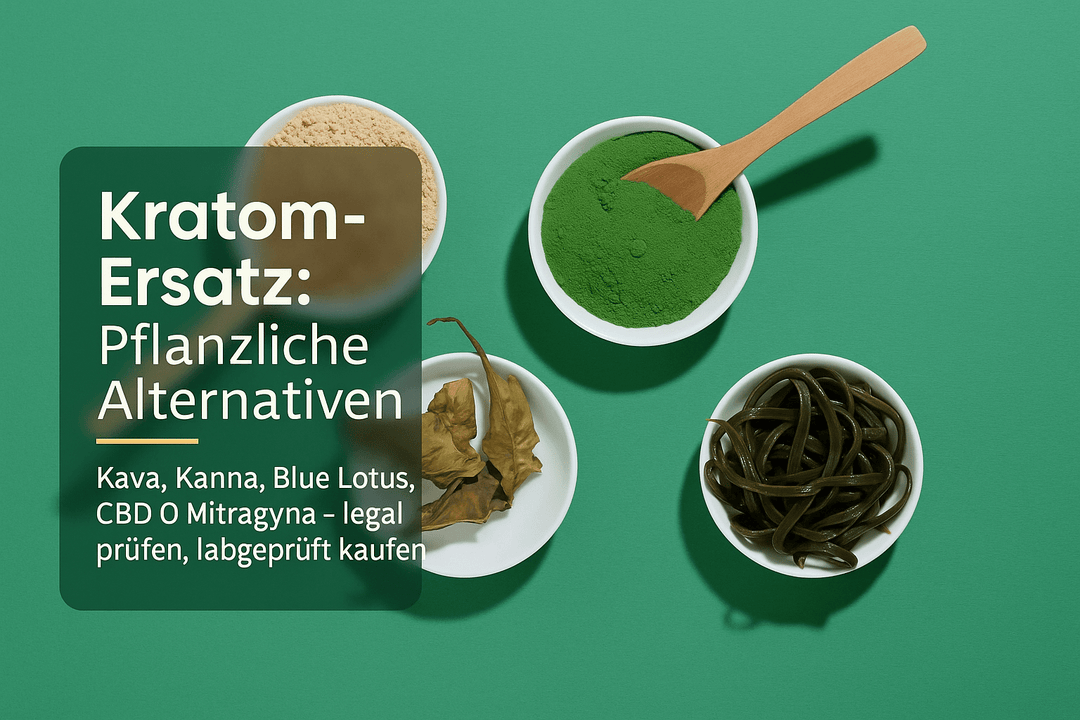 Kratom Ersatz: Pflanzliche Alternativen für bewusste Nutzer - Brain Chill