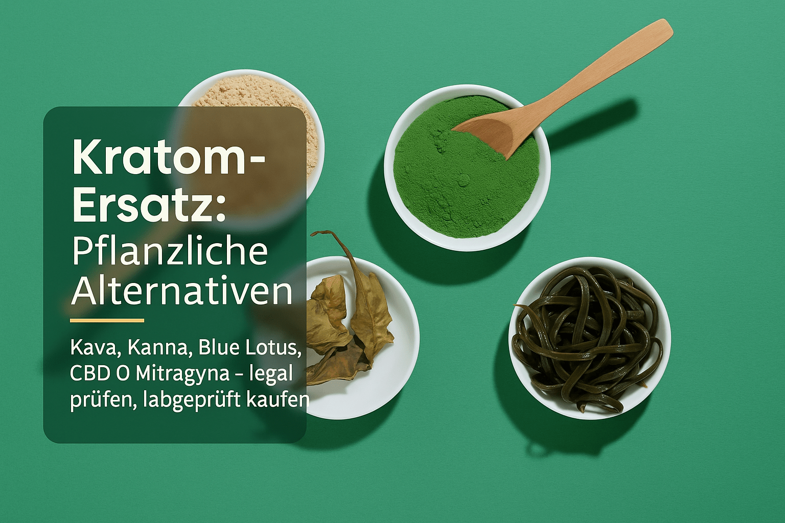 Kratom Ersatz: Pflanzliche Alternativen für bewusste Nutzer - Brain Chill
