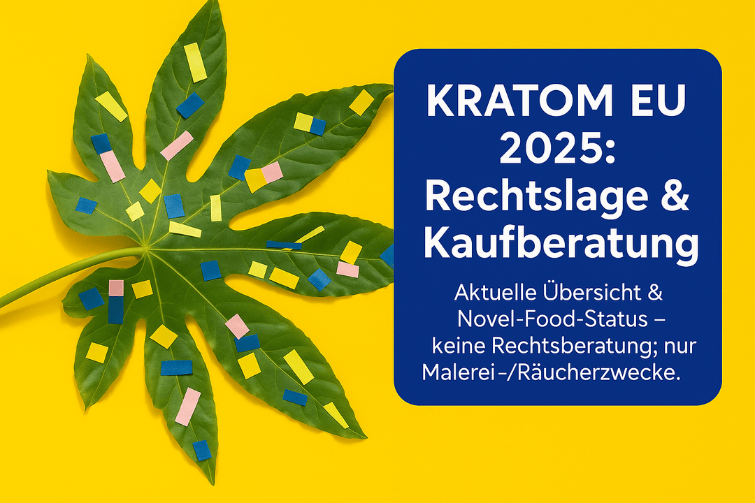 Kratom EU: Rechtslage und Kaufberatung 2025 - Aktuelle Übersicht - Brain Chill