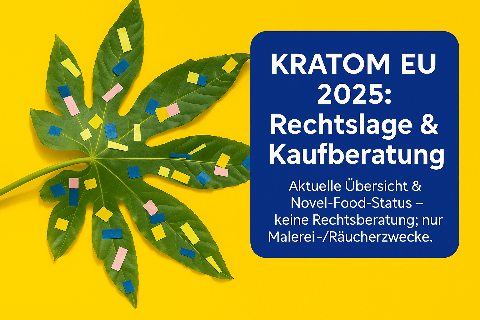 Kratom EU: Rechtslage und Kaufberatung 2025 - Aktuelle Übersicht - Brain Chill
