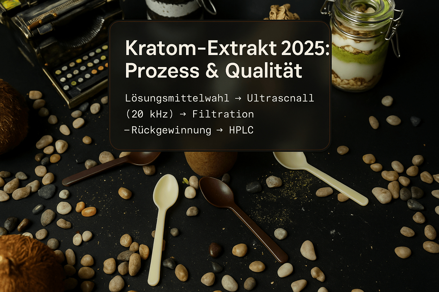 Kratom-Extrakt Herstellungsprozess 2025: Moderne Verfahren & Qualitätssicherung - Brain Chill