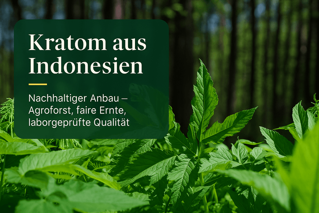 Kratom Herkunft Indonesien: Nachhaltiger Anbau - Brain Chill