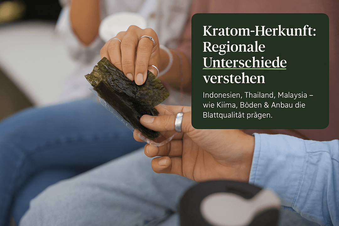 Kratom Herkunft regionale Unterschiede: Vielfalt der Anbaugebiete verstehen - Brain Chill