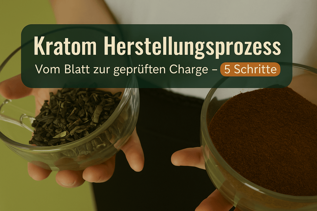 Kratom Herstellungsprozess: Von der Ernte bis zum fertigen Produkt - Brain Chill