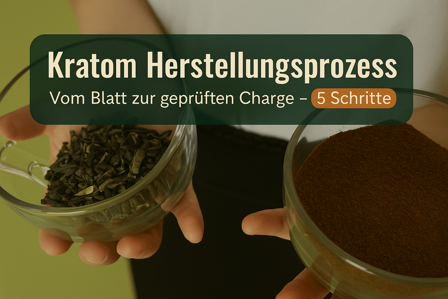Kratom Herstellungsprozess: Von der Ernte bis zum fertigen Produkt - Brain Chill