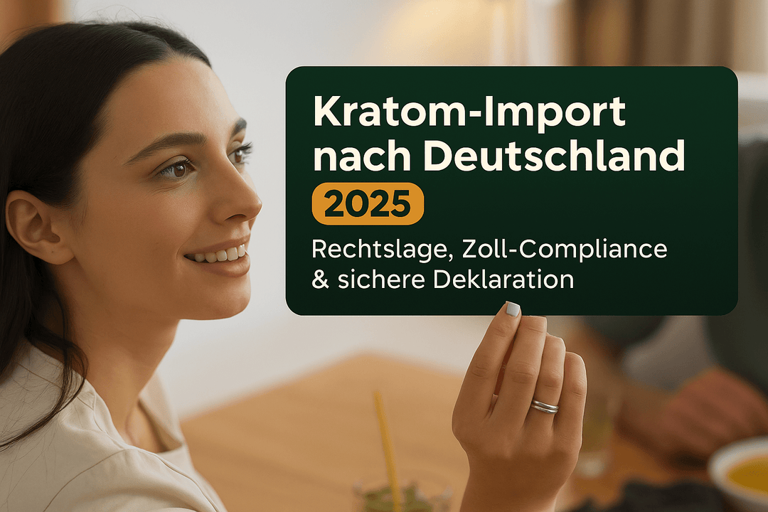 Kratom Importbestimmungen Deutschland 2025: Rechtslage & Zoll-Compliance - Brain Chill
