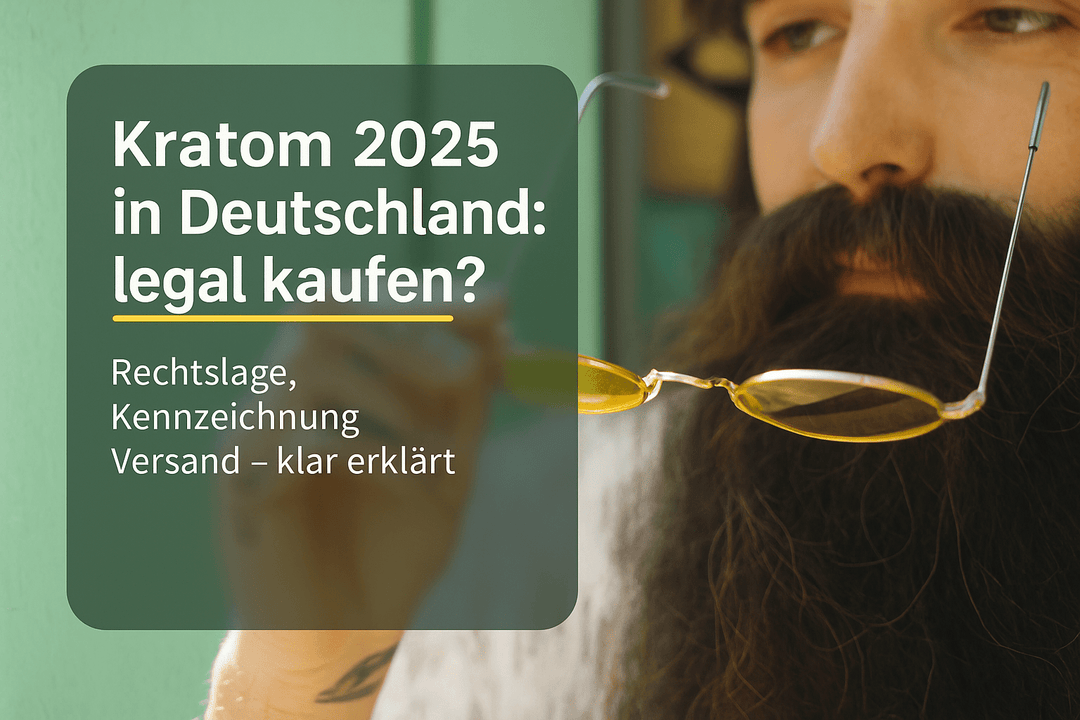 Kratom kaufen legal Deutschland: Rechtslage & Markt 2025 - Brain Chill