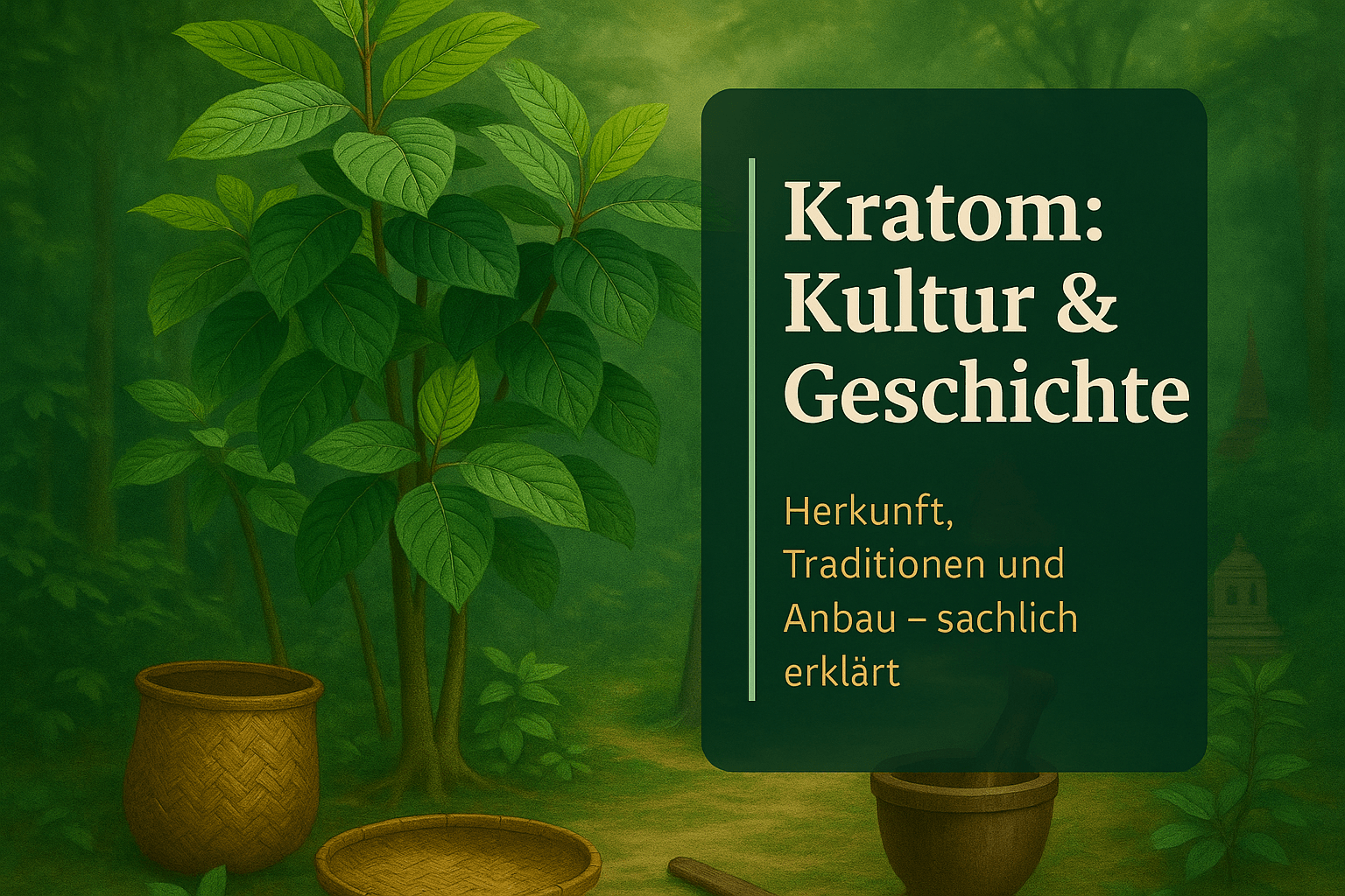 Kratom: Kulturelle und historische Einblicke - Brain Chill