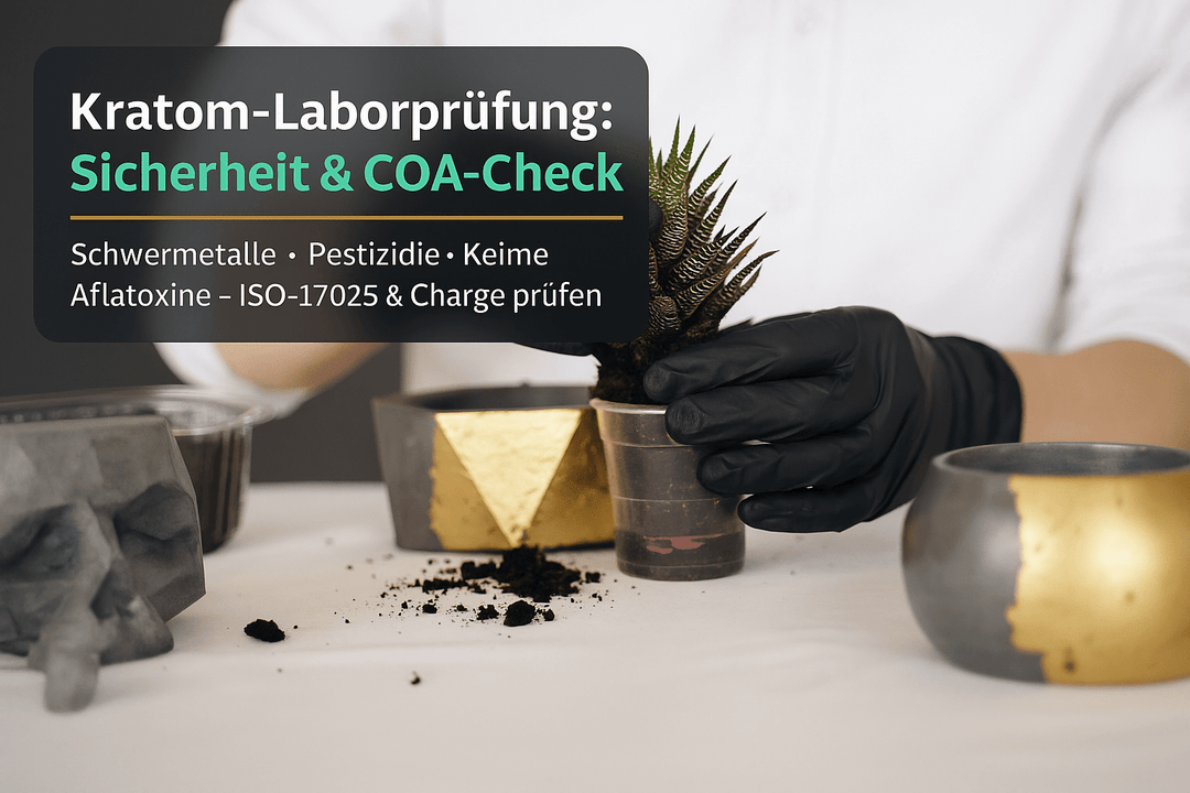Kratom Laborprüfung Schadstoffe: Sicherheit & COA-Verifikation - Brain Chill