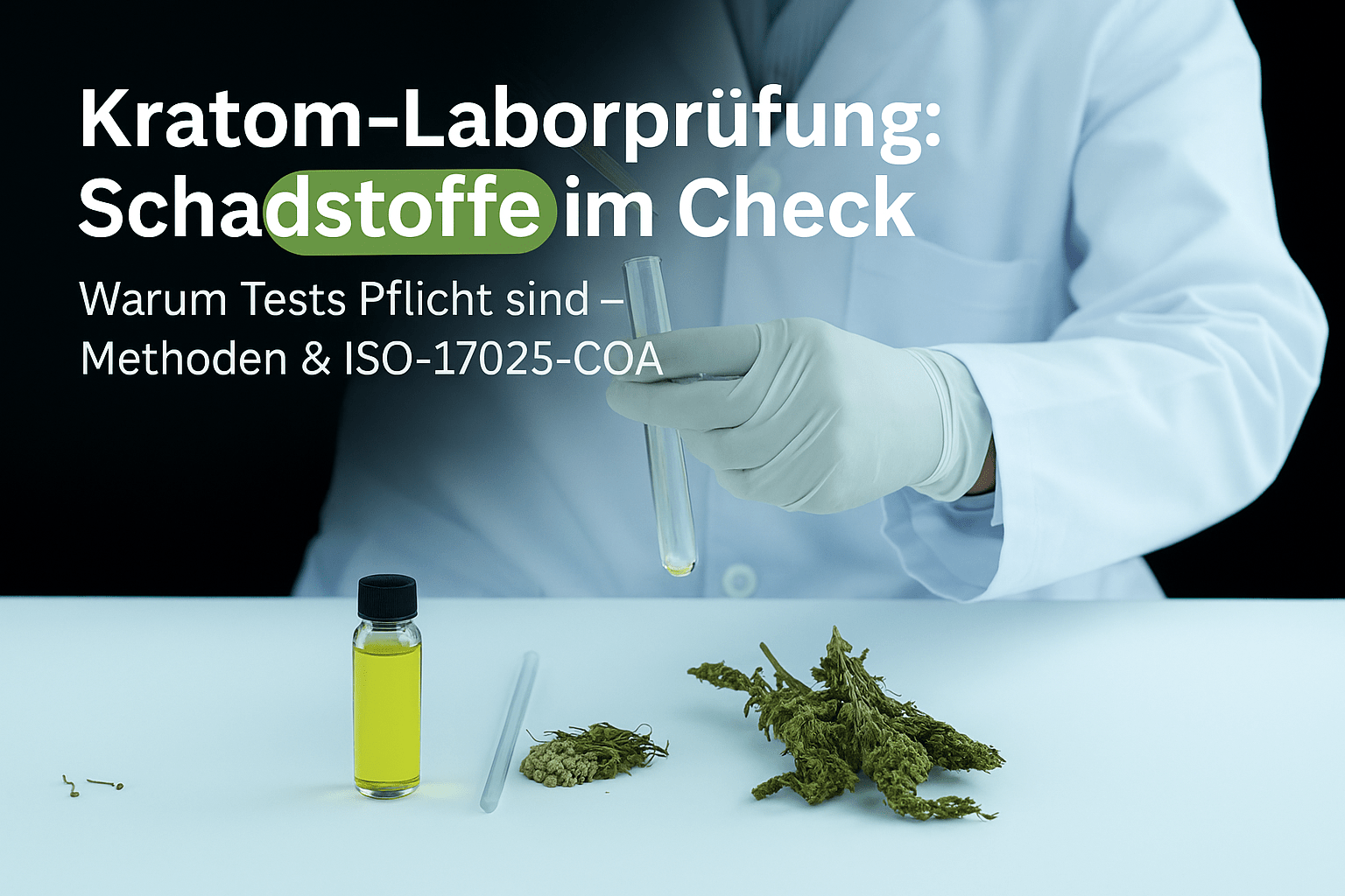 Kratom Laborprüfung Schadstoffe: Warum Tests Pflicht sind - Brain Chill