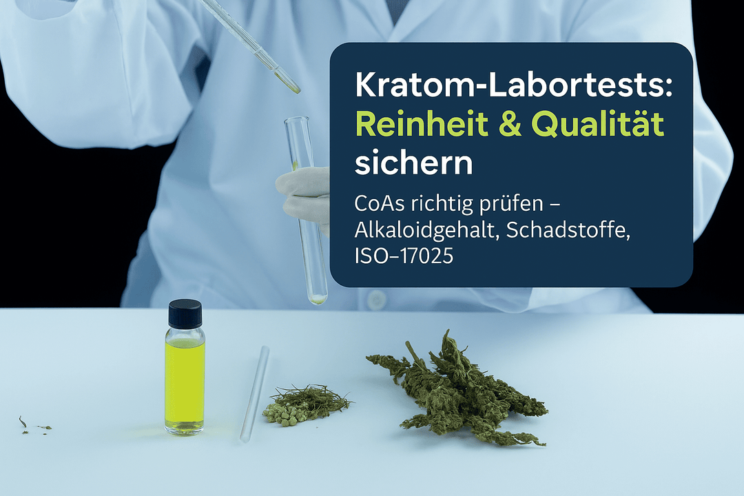 Kratom Labortests Bedeutung: Reinheit und Qualität sichern - Brain Chill