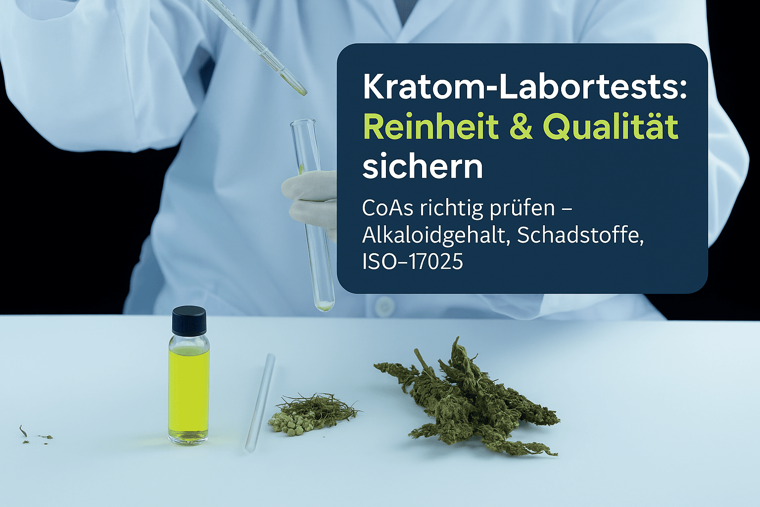 Kratom Labortests Bedeutung: Reinheit und Qualität sichern - Brain Chill