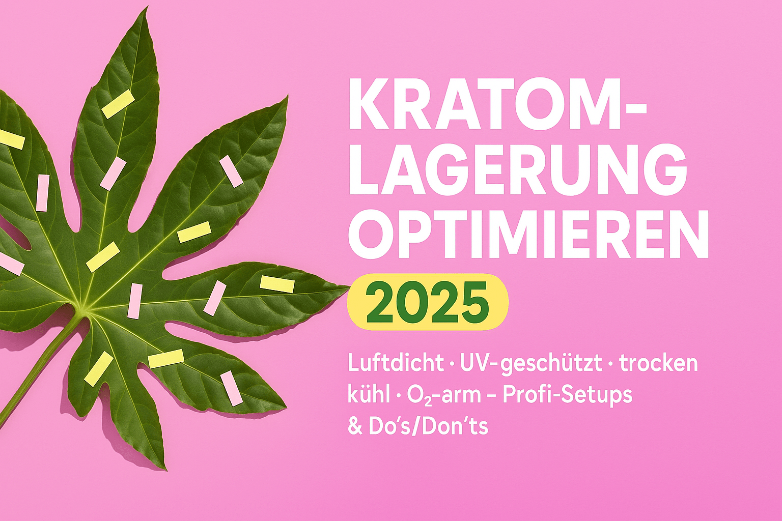Kratom Lagerung Optimierung: Profi-Tipps für maximale Qualität & Haltbarkeit 2025 - Brain Chill