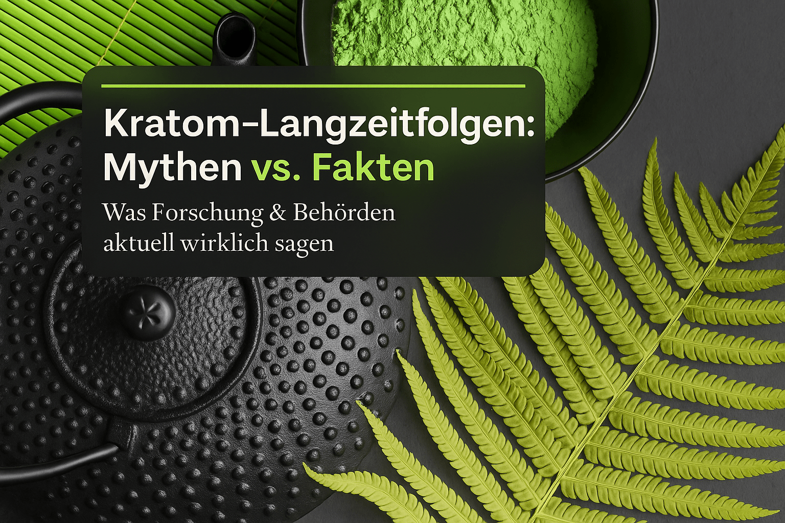 Kratom Langzeitfolgen: Mythen vs. Fakten aus der Forschung - Brain Chill