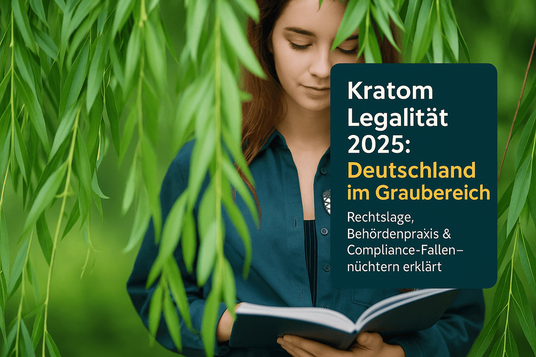 Kratom Legalität 2025 Deutschland: Rechtslage, Behörden & Praxis-Compliance - Brain Chill