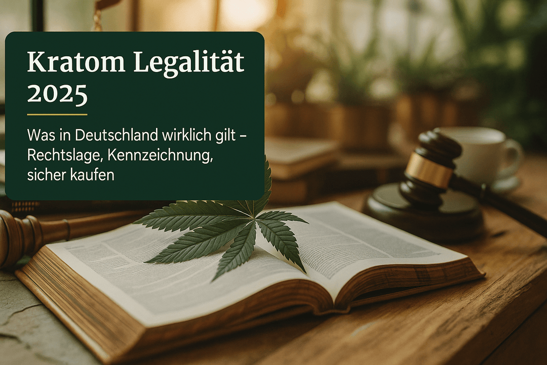 Kratom Legalität 2025: Was in Deutschland wirklich gilt - Brain Chill