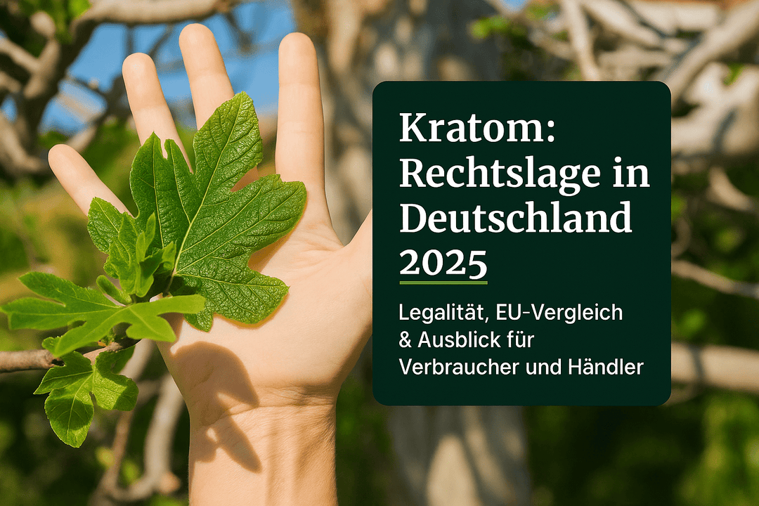 Kratom Legalität in Deutschland: Rechtslage & Ausblick 2025 - Brain Chill