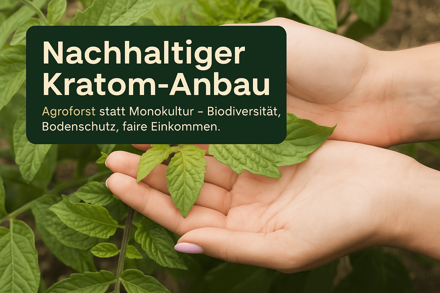 Kratom nachhaltiger Anbau: Eine umweltfreundliche Zukunft - Brain Chill
