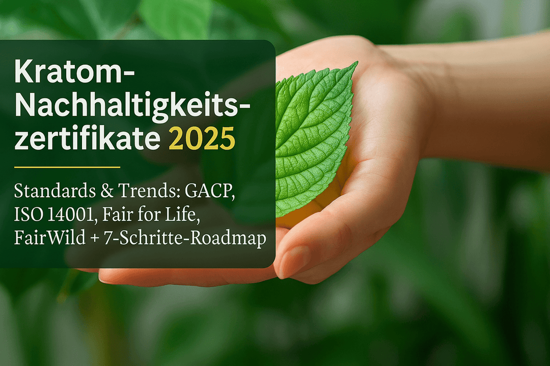 Kratom Nachhaltigkeitszertifikate Überblick: Standards & Trends 2025 - Brain Chill
