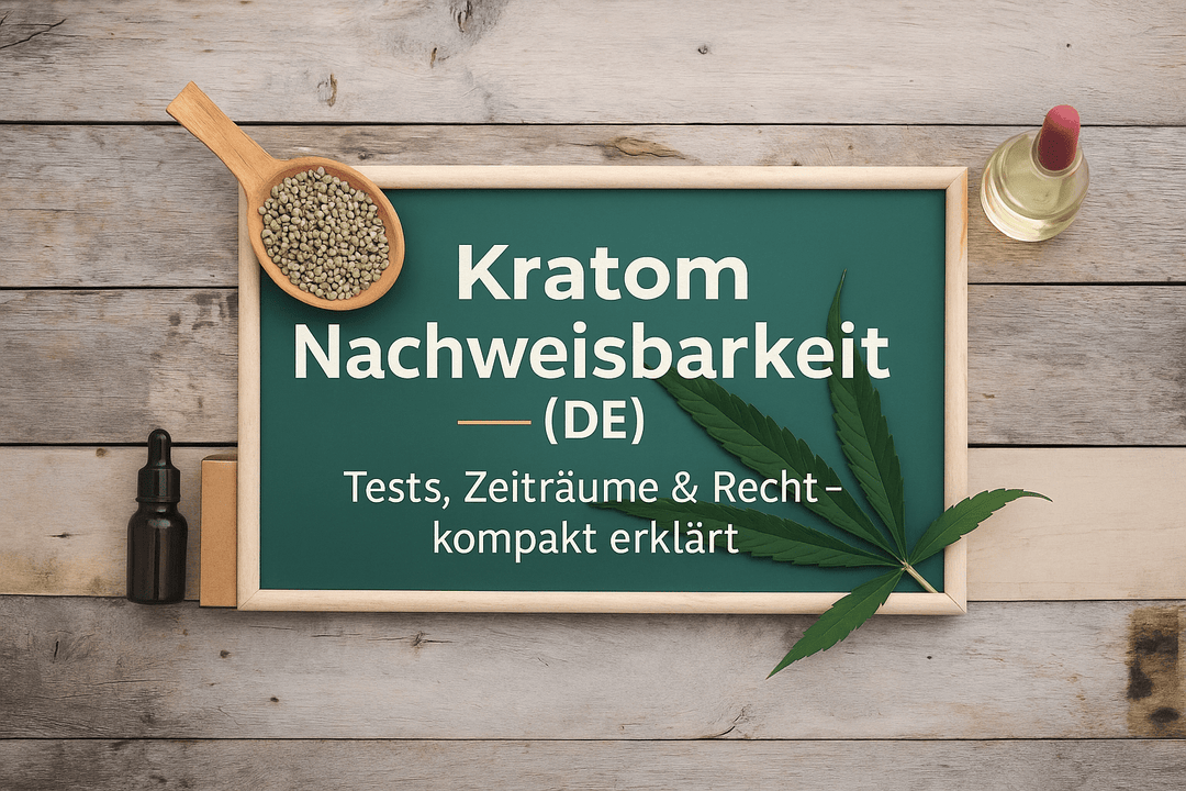 Kratom Nachweisbarkeit: Tests, Zeiträume & Recht in Deutschland - Brain Chill