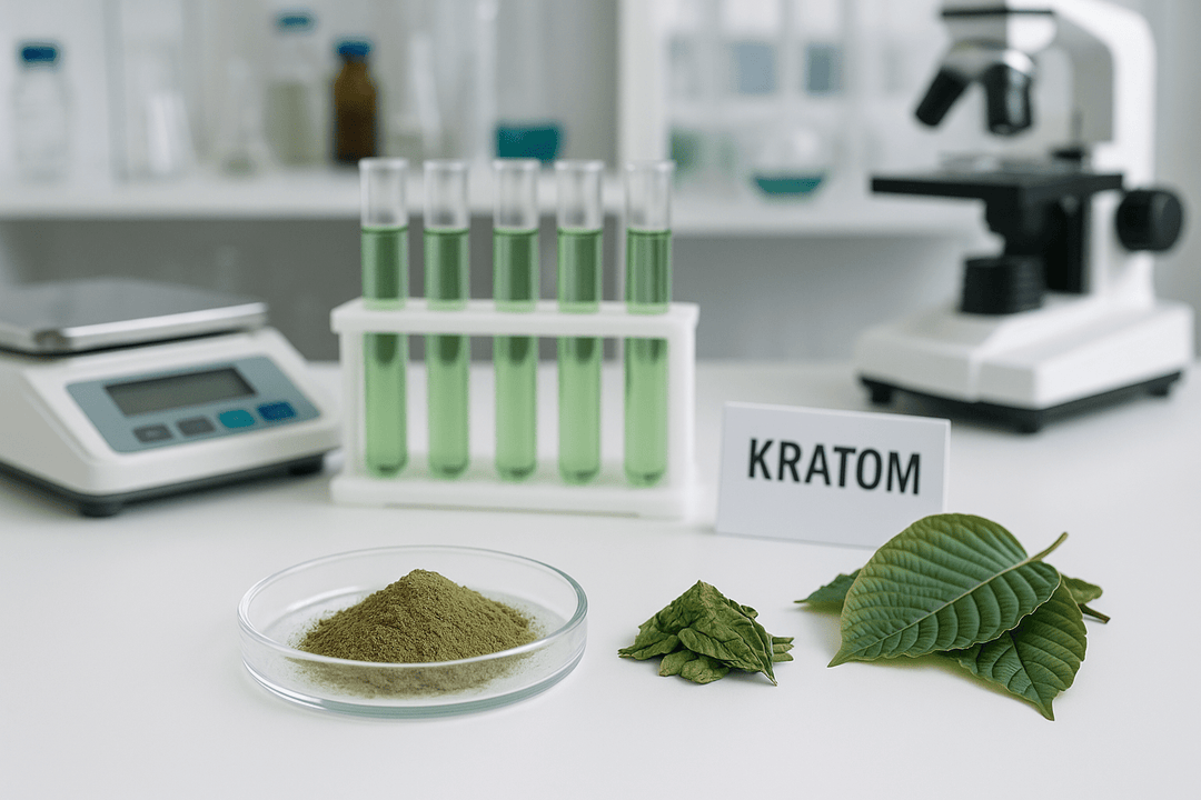 Kratom-Qualität garantiert: Reinheitsanalyse und Labortests im Fokus - Brain Chill