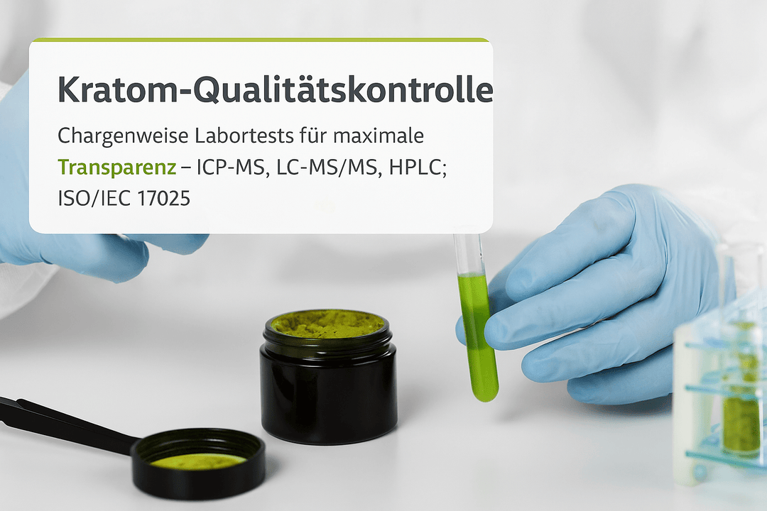 Kratom Qualitätskontrolle Labortests: Sicherheit durch Transparenz - Brain Chill