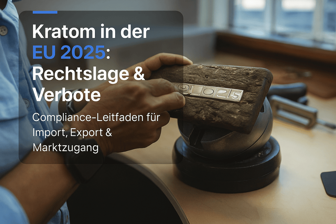 Kratom rechtliche Entwicklung EU: Aktuelle Rechtslage, Verbote und Compliance-Leitfaden 2025 - Brain Chill