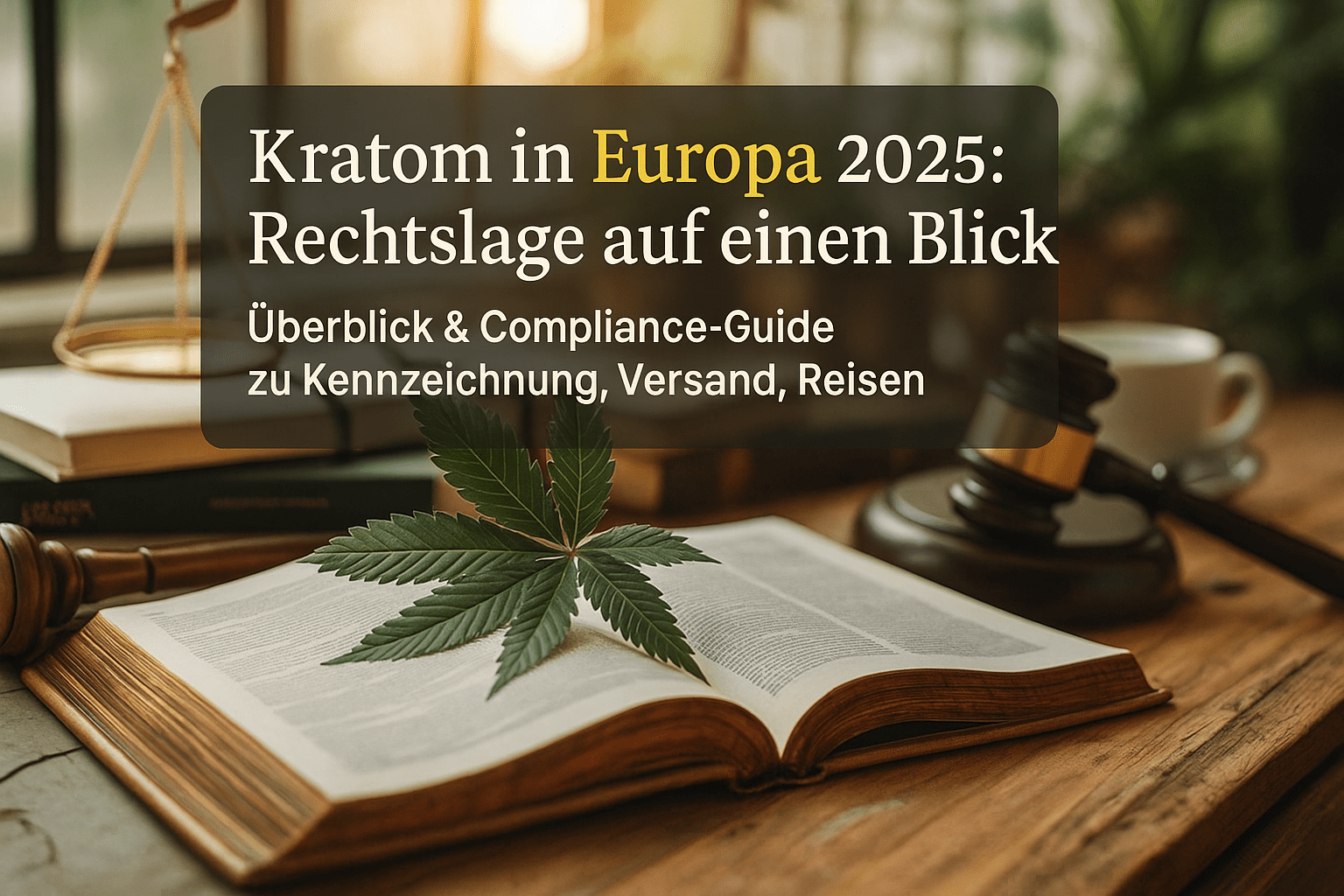Kratom Rechtslage Europa 2025: Aktueller Überblick & Compliance-Guide - Brain Chill