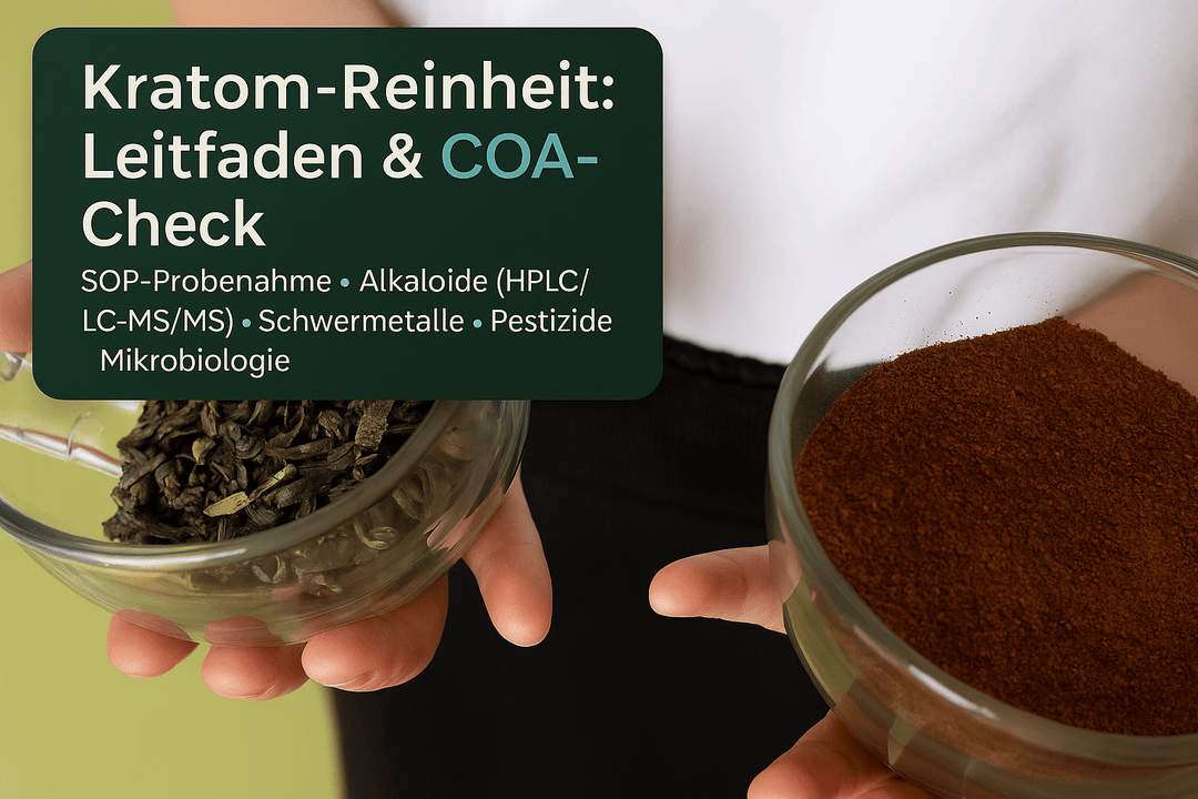 Kratom Reinheitsanalyse: Leitfaden für Qualitätsprüfung & COA-Check - Brain Chill