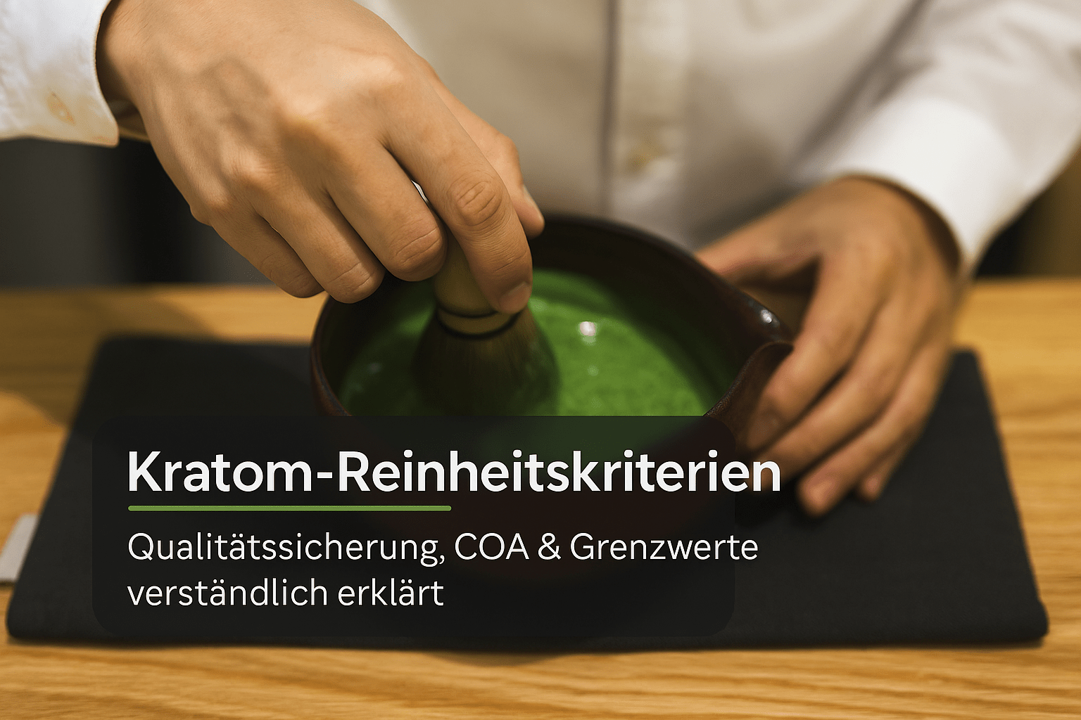 Kratom Reinheitskriterien: Qualitätssicherung erklärt - Brain Chill