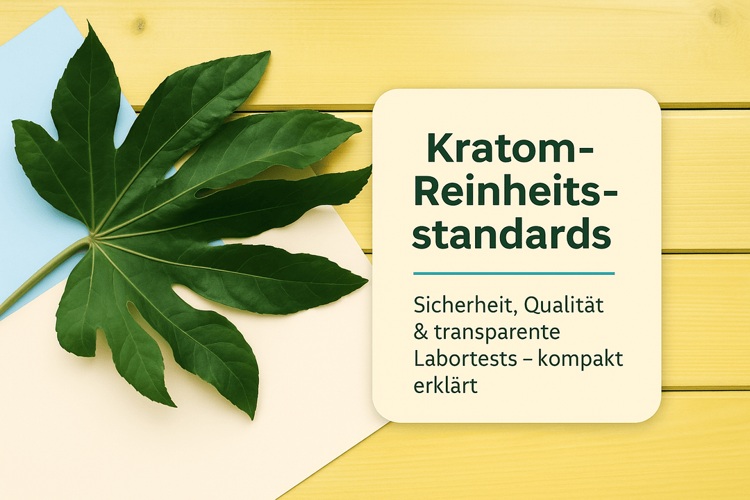 Kratom Reinheitsstandards: Sicherheit und Qualität - Brain Chill