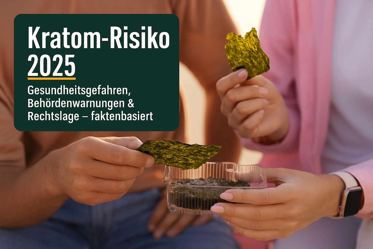 Kratom Risiko: Gesundheitsgefahren, Behördenwarnungen & Rechtslage 2025 - Brain Chill