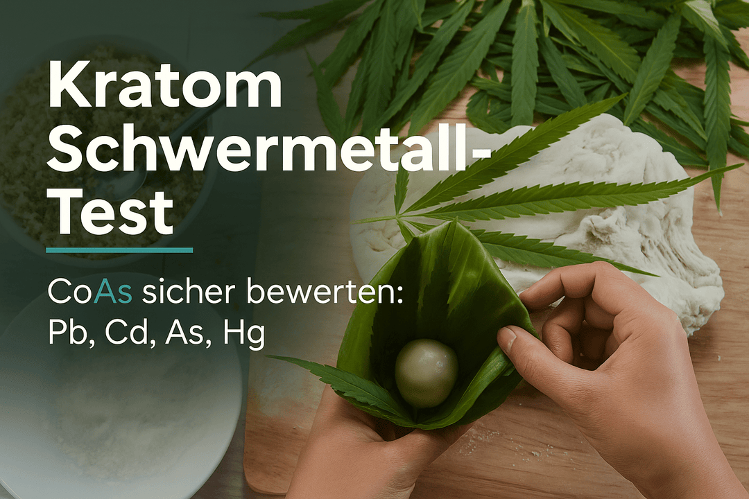 Kratom Schwermetall Test: Laboranalysen verstehen und CoAs richtig bewerten - Brain Chill