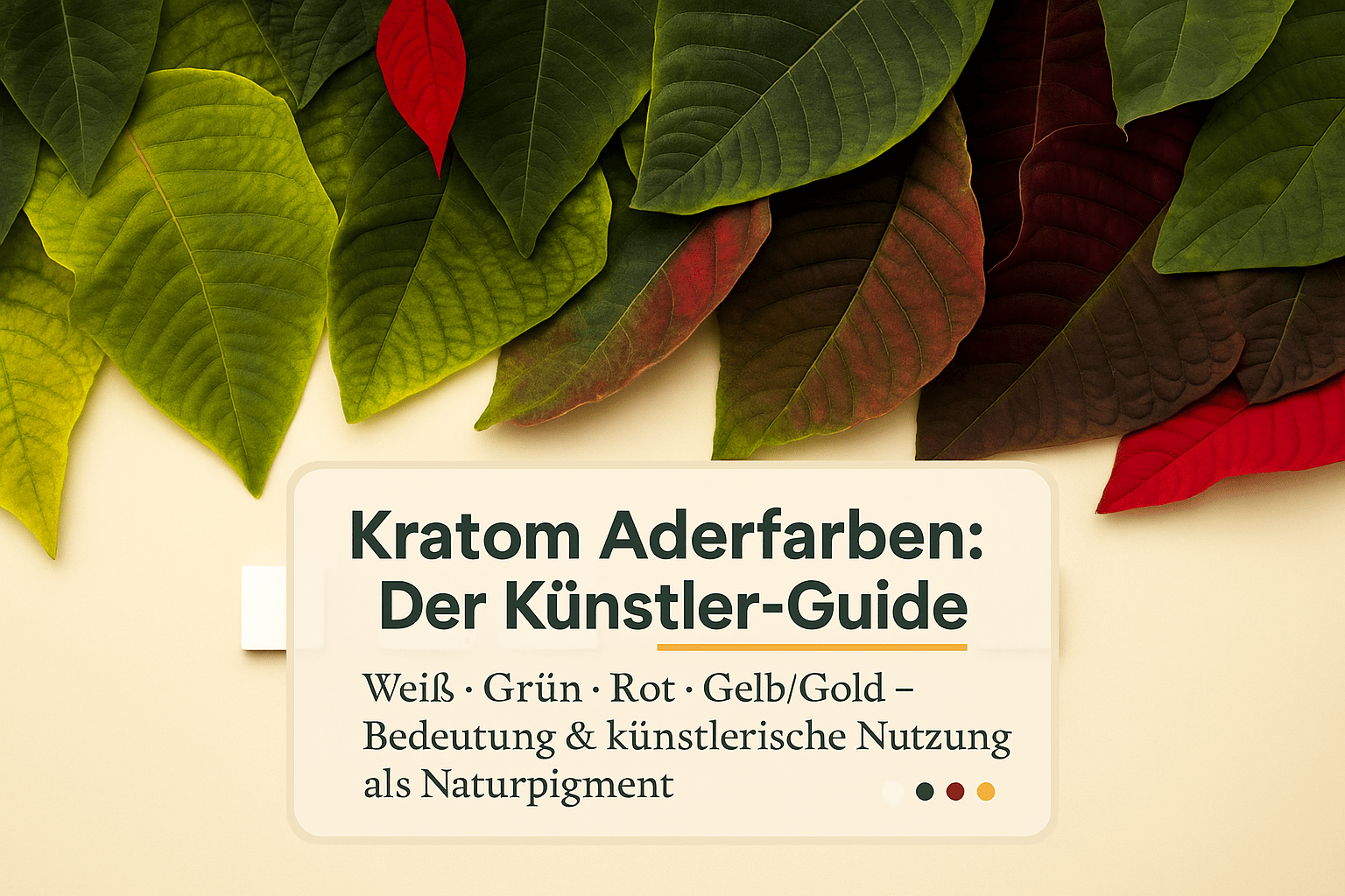 Kratom Sorten Aderfarben Bedeutung: Vollständiger Leitfaden für Künstler - Brain Chill