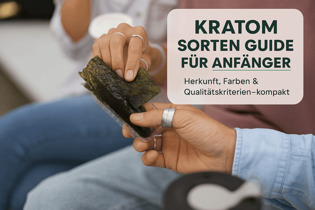Kratom Sorten Guide für Anfänger: Herkunft, Farben & Qualitätskriterien - Brain Chill