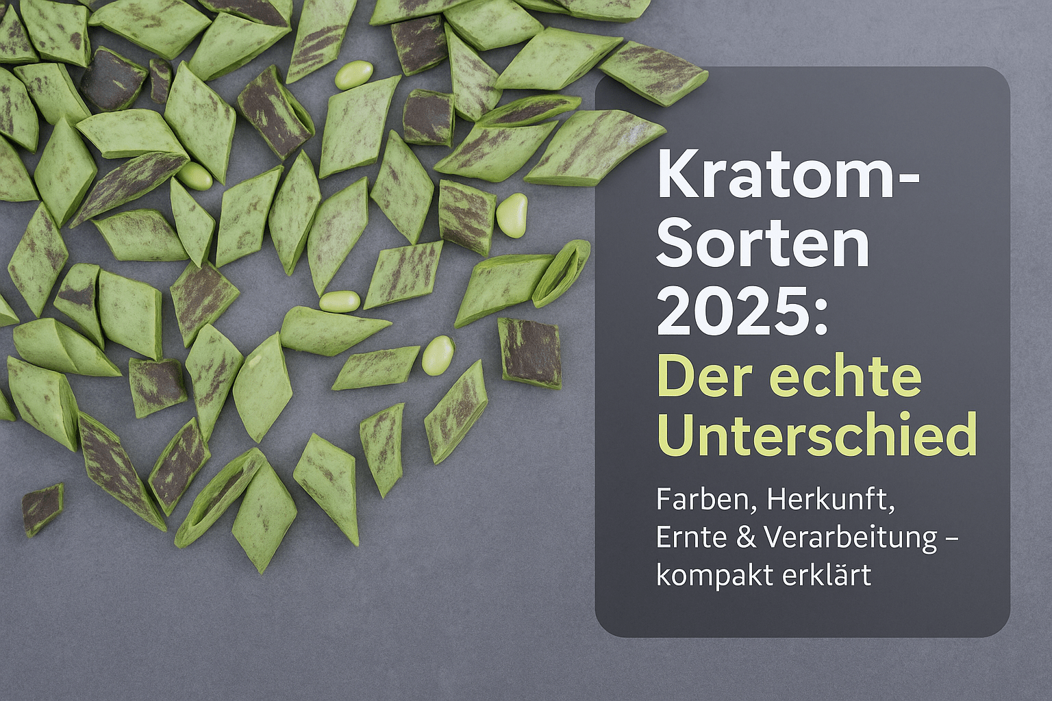 Kratom Sorten Unterschiede: Ein umfassender Überblick 2025 - Brain Chill