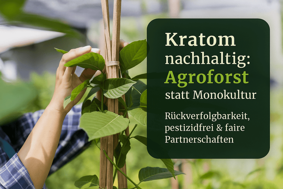 Kratom umweltschonender Anbau: Leitfaden für nachhaltige Beschaffung - Brain Chill